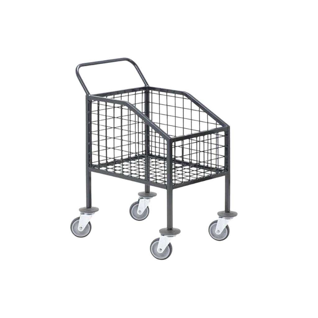 Waschwagen Typ 3100, grau lackiert mit Bremse